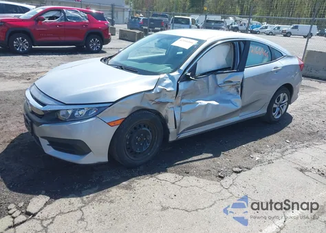 2016 Honda Civic Lx z USA, uszkodzony, nr VIN 19XFC2F59GE200621